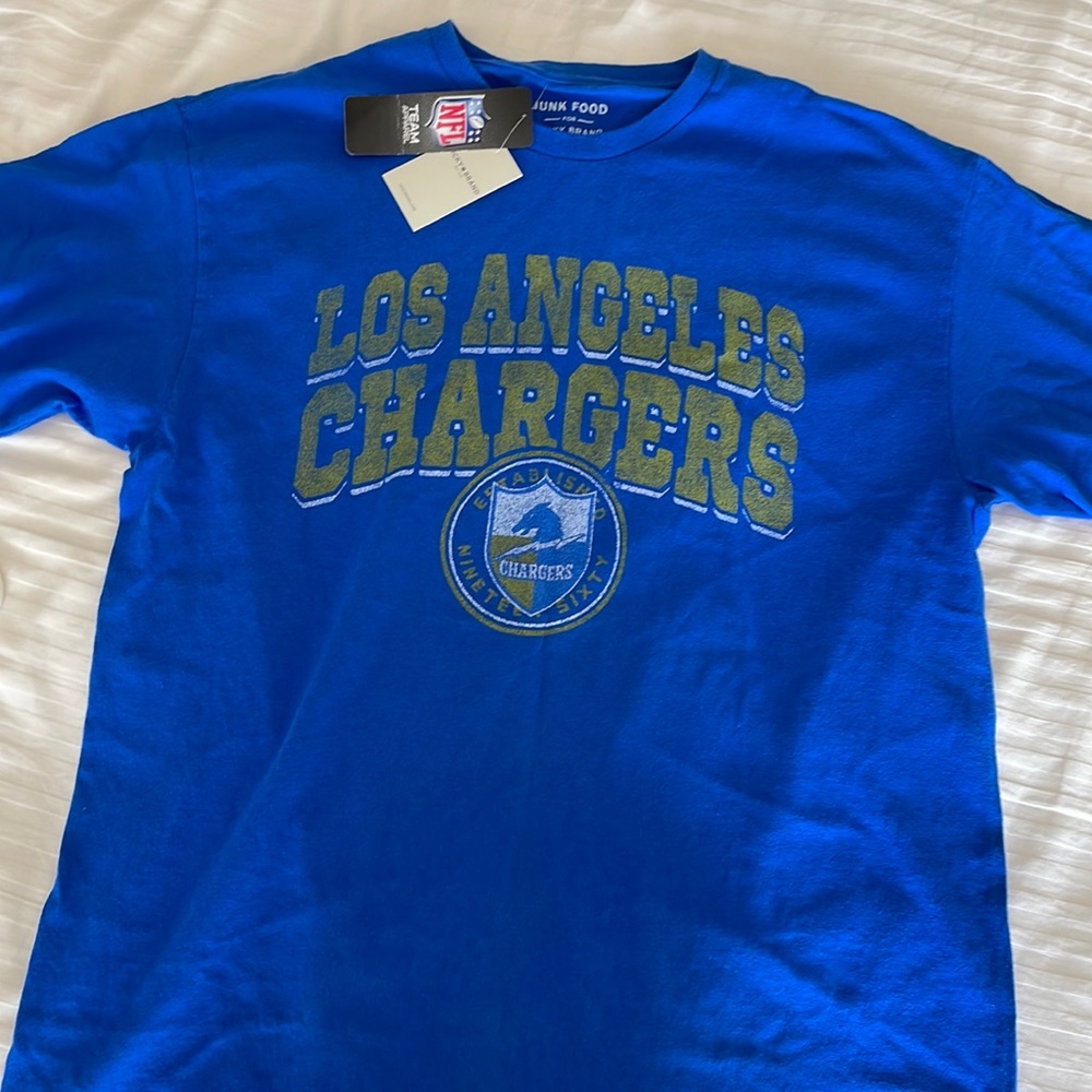 Los Angeles Chargers Tee Lucky Brand Men Medium